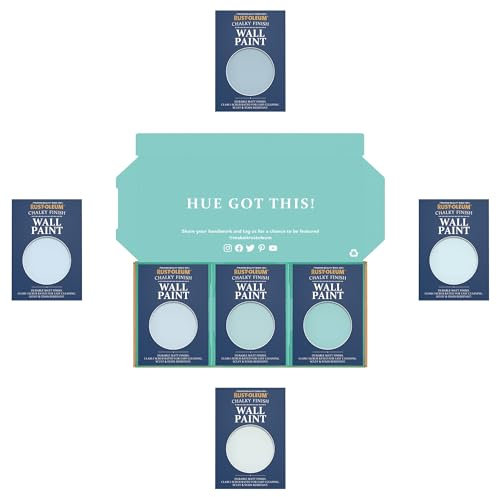 Rust-Oleum Wall Paint in Chalky Finish - Soft Blues Tester Box