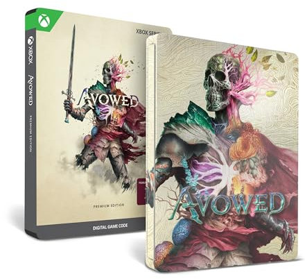 Avowed – Premium Edition SteelBook – Xbox Series X|S and Windows | Code in box - No disc