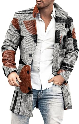 French Days Pas Cher Vetement Homme Printemps Veste Coupe Vent Homme Ete Manteau Slim Fit Homme Veste Sport Leger Homme Manteau Court Laine Homme Cardigan Col Chale Homme Promo Commandes en Cours