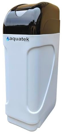 Aquatek - Addolcitore D'Acqua Automatico Cabinato Luxury 35 Litri Con Valvola Runxin F69P3 Pronto Installazione Riduzione Consumi Acqua E Sale Per Abitazioni Fino A 12 Persone Garanzia 2 Anni