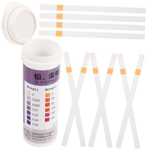 Veemoon 10 Pièces Kit De Test Pour Eau Et Cosmétiques De Détection Rapide Et Précise