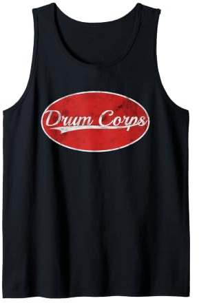 Drum Corps Marching Band Percussion Varsity Graphic Débardeur