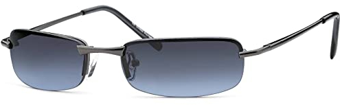 BEZLIT Rechteckbrille Herren Sonnenbrille Streetfighter Fliegerbrille Sportlich B414 Schwarz/Violett