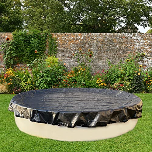 Couverture de Piscine Duraol Huit Formes I 8,55 x 5,00 m I Bâche de Piscine de Haute qualité avec Une épaisseur de 220g/m² I Bâche de Piscine Robuste avec Bords renforcés