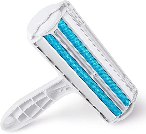 Tierhaarentferner Fusselrolle, Fusselroller für Hundehaare und Katzenhaare Wiederverwendbar, Fusselbürste für Tierhaar, für Sofa, Bett, Teppich