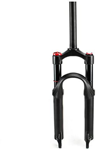 Forcella Anteriore con Sospensione Ad Aria da 20 Pollici, Forcella con Sospensione per Mountain Bike, Escursione da 100 mm, Blocco Manuale da 1-1/8, ASSE da 9 * 100 mm, per Esterni