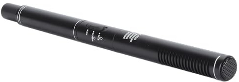 Haofy Cámara de Condensador de Alta Sensibilidad Micrófono, Micrófono Direccional único para Grabaciones de Campo, Reuniones a Gran Escala - Recolección de Sonido Ideal