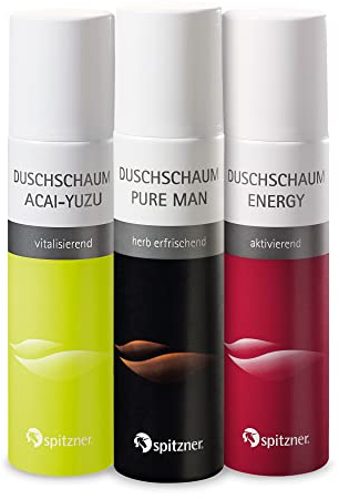 Spitzner Fitness Man Duschschaum Set (3 x 150ml)