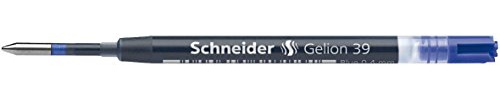 Schneider 103903 Schreibgeräte Gel-Tintenrollermine Gelion 0,7 mm, Großraummine ISO-Format G2, blau, 1 Stück