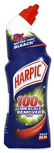 Harpic Toilet Cleaner 100% Limescale Remover, 750ml