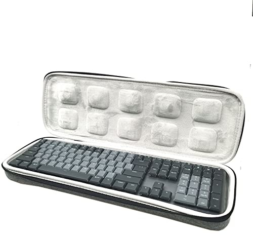 Borsa di stoccaggio della tastiera per Mx Mechanical Custodia protettiva rigida da viaggio per Logitech MX Mechanical Mini (Mx Mechanical)
