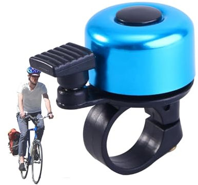 Binudum Fahrradklingel Laut und Melodisch Klang Fahrrad Klingel Klassisch Mini Fahrradglocke für Kinder und Erwachsene für Rennrad, Mountainbike und Roller