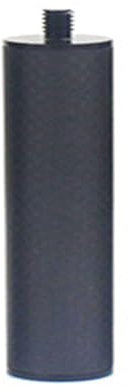 Postes de extensión de trípode de metal portátil con rosca de 2 1/4 pulgadas para mejorar la fotografía en ángulo para cámaras réflex digitales, tubo de extensión de metal