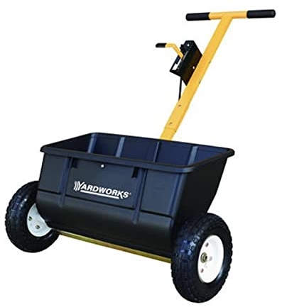 At Home 75 lb. Drop Spreader (me)