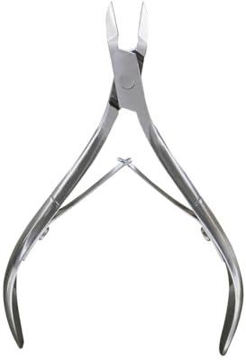 LATRAT Pince à cuticules de précision avec surface de coupe de 7 mm en acier inoxydable - Pince à cuticules professionnelle - Pince à cuticules - Ciseaux en acier inoxydable