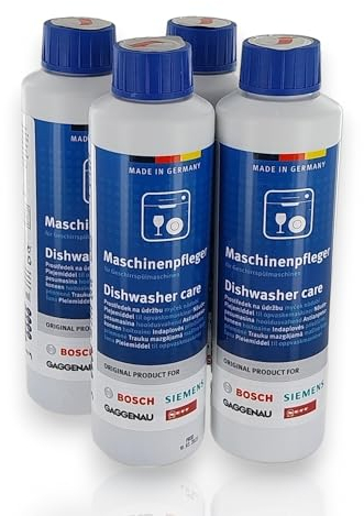 DL-pro 4x 250 ml Produits d'entretien pour lave-vaisselle et appareils profess. compatibles avec Bosch Siemens 00311997 00311304 00311565 00311566 00311625 00311719 00311994 00311996 00311998 00576333