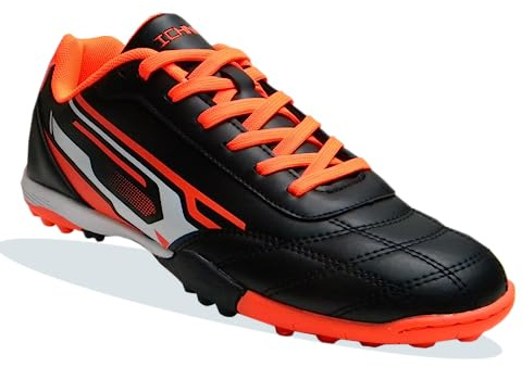 ICHNOS Downforce Astro Turf football boots black/orange/white (4 UK)