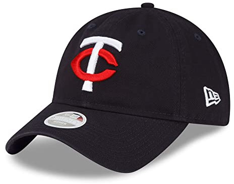 New Era MLB Core Classic 9TWENTY Team-Farbe, verstellbare Kappe für Damen, Einheitsgröße, Minnesota Twins Navy, Einheitsgröße