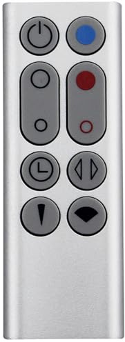 Azwok Telecomando di ricambio per Dyson Hot Cool Purifying Fan Heate Silver