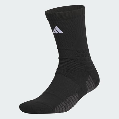 adidas Uomo Crew Socks, Core Black, 40-42