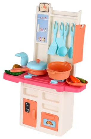 JOINPAYA 1 Set Kinderküchenspielzeug Kinderspielzeug Interaktives Küchenspielset Zubehör Lustiges Kochgeschirr Rollenspiel Kochgeschirr Kits Elektronische Komponenten
