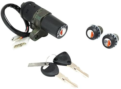 cyclingcolors Interruptor de llave para motocicleta, scooter y ciclomotor compatible con derbi senda gilera smt 4 fils