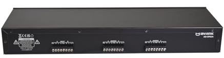 AV Link AV:Link | 2:4 Audio management speaker selector with volume controls, Black