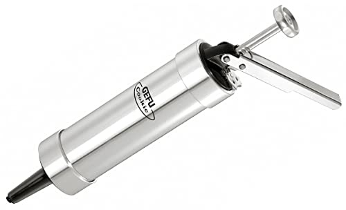 GEFU - Sparabiscotti, Sacca da Pasticcere, Siringa per Dolci, Set Pasticceria, Set Dolci, Tappetino da Forno Incluso