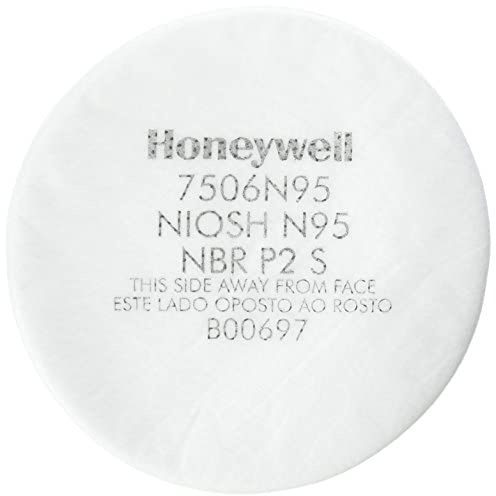 Honeywell N Series 7506N95 Particulate Filters, 12 Pack (10/PK)