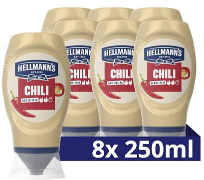 Hellmann's Sauce Chili 250ml 8er Pack (8 x 250 ml)