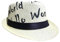 CLUB CUBANA Fedora Hüte Für Männer, Frauen, Unisex, Trilby Hut, Panama-Stil, für Sommer, Strand, Sonne, Jazz-Cap Weiß