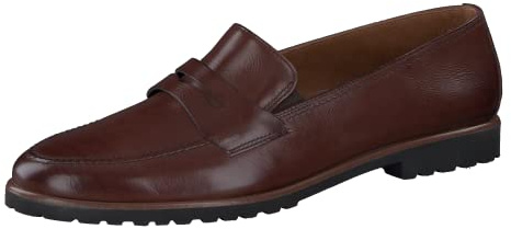 Paul Green Mujer Mocasines, señora Zapatillas,Pantuflas,Zapatillas,Zapatos universitarios,Mocasines,Zapatos de Negocios,Braun (Saddle),39 EU / 6 UK