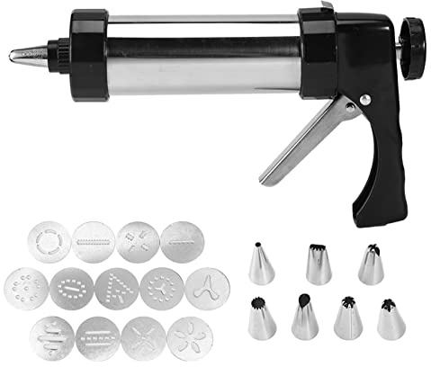 Plätzchen-Presspistolen-Set, Gebäckpresse, Spritzbeutel Für Spritzgebäck,Plätzchen-Kekse-Presse-Ausstecher-Sets Zum Dekorieren Von Kuchen, Diy-Küchen-Backwerkzeugen
