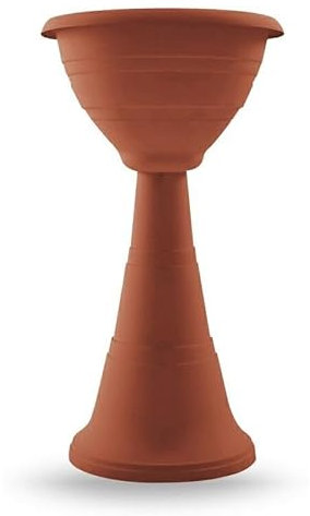 mille idee 2 Fioriere Fioriera vaso vasi a colonna con piede h 70 colore bianco