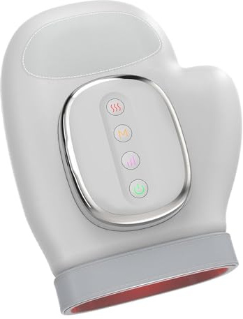 dzqad Handmassagegerät,Elektrischer Hand Massager Mit 3 Temperaturen - Automatischer Timer Handgelenkpflege Für Muttertag Geburtstag