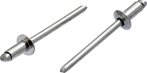 4mm x 8mm Stainless Steel Blind Pop Rivet Dome Head A2/A2 (Pack of 20) - B08D 4x8_20