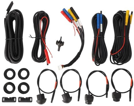 Caméra de Voiture à 360 Degrés, Vue Panoramique Panoramique Avant Gauche Droite, étanche pour Android Auto Radio Vision Nocturne 7, Système Surround de Vue D'oiseau à 360 Degrés,