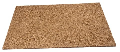 POPETPOP Alfombra en Contenedores Transparentes para Terrario de Reptiles de Fibra Natural Estera para Tortugas y Reptiles y Fácil Limpieza Recogida de Desechos