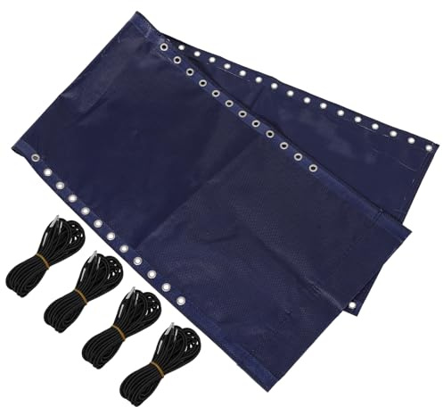 GRADENEVE Telo di Ricambio per Lettino Prendisole Pieghevole Traspirante Blu Scuro Trama Fine, Accessorio Portatile per Uso Esterno e Spiaggia