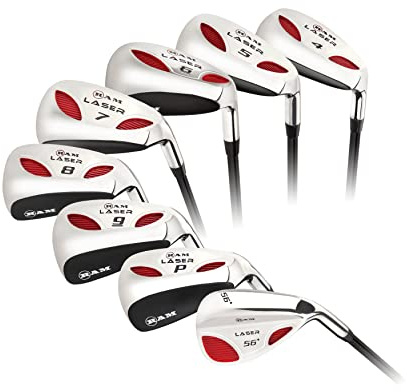 Ram Golf Laser Steel Hybrid Strykjärn Set 4-SW (8 klubbar) - Herr Höger Hand - Regular Flex