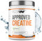 WFN Approved Creatine - Creapure - Creatin Monohydrat Pulver - 500g Dose - Reines Kreatin Pulver - Vegan - Neutral & Ohne Zusätze - 146 Portionen - Made in Germany - Extern laborgeprüft