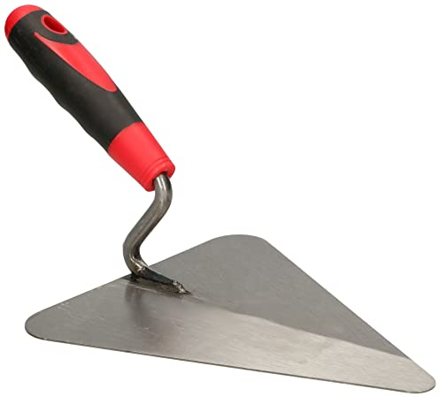 KOTARBAU® Maurer Truelle triangulaire soudée en acier inoxydable 200 mm