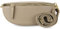 Frentree® Damen Echtleder Bauchtasche, Made in Italy, Umhängetasche Crossbody Tasche Schultertasche mit goldenem Reißverschluss, Größe Mini