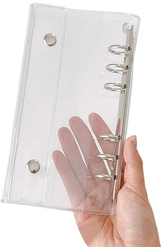 Coperture per raccoglitori in PVC a 6 anelli, resistenti all'acqua, con 6 fori, per album fotografico