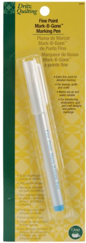 Dritz 3085 Mark-B-Gone Pen, Fine Point, Blue