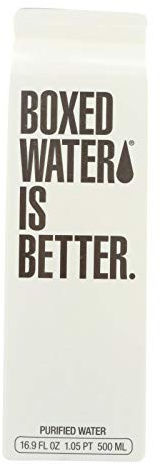 BOXED WATER IS BETTER Carbon Filtered Water - 16.9 oz - 24 Count
