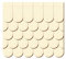Sperrholz Schindeln - halbrund - Biberschwanz - Größen- und Mengenauswahl, Schindelgröße:115mm x 57.5mm, Pack mit:50 Stück