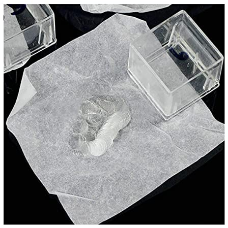 QINXIUBH Mikroskop-Zubehör, 100 Stück, rund, blanko, Deckglas, 3–50 mm, Glas-Mikroskop-Abdeckung, runde Deckfolie, geeignet für die meisten Mikroskope (Größe: 13 mm)