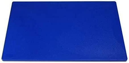 Professional Large Chopping Board – 45 x 30cm Plastic Catering Food Prep Cutting Board | Colour Coded | Lightweight, Dishwasher Safe, Non-Slip, Durable (Blue)