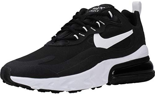 Nike Damen W AIR MAX 270 React Laufschuh, Schwarz Weiß, 41 EU